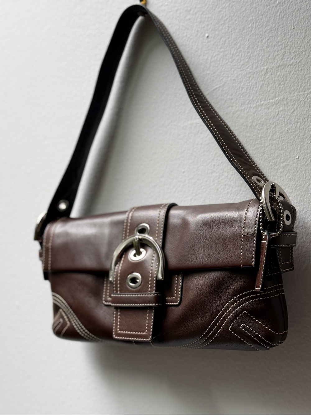 COACH Soho Maple Brown 8A05 y2k Final Price